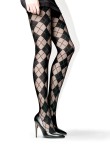 Rajstopy damskie Julia wzór w romby 20-40 den  Lores
