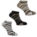 Stopki damskie bawełniane wzór Zebra Mirella 3-pak