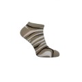 Stopki damskie bawełniane wzór Zebra Mirella 3-pak