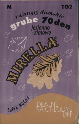 Hurtownia Mirella Rajstopy damskie poliamid Grube rozm.M-2 Mirella